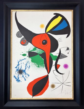 Lithograph Miró - Oda à Joan Miró ( Maeght 904 )