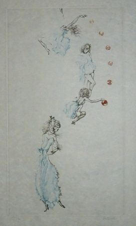 Etching And Aquatint Bellmer - Oeillades ciselées 10