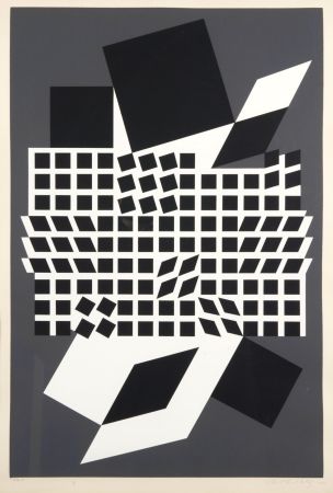 Screenprint Vasarely - OETA