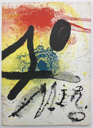 Illustrated Book Miró - Oeuvre graphique original - céramiques (1961)