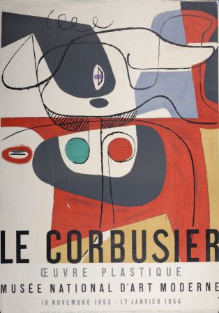 Lithograph Le Corbusier - Oeuvre Plastique, Musée National d'Art Moderne