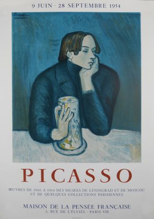 Lithograph Picasso - Oeuvres de 1900 à 1914 des Musées de Léningrad et de Moscou et de quelques collections parisiennes