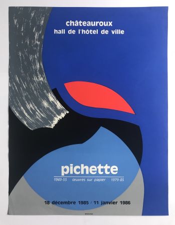 Screenprint Pichette  - Oeuvres sur papier / Châteauroux