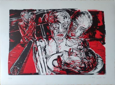 Woodcut Muller - Ohne Titel