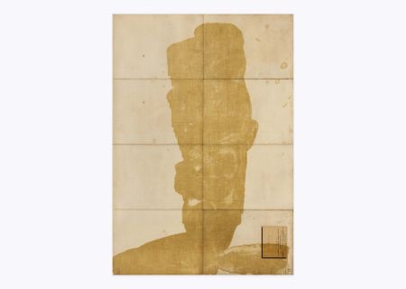 Lithograph Brown - Oil spot