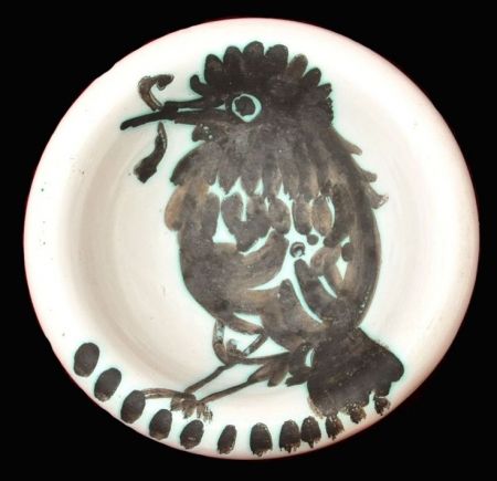 Ceramic Picasso - Oiseau au ver