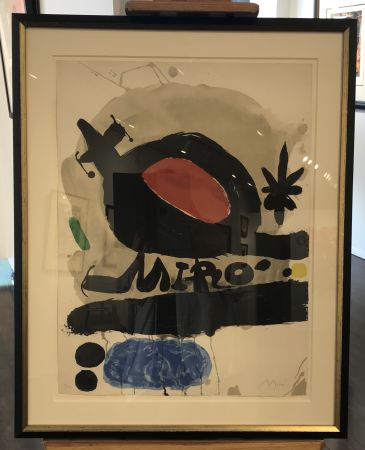 Lithograph Miró - Oiseau Solaire, Oiseau Lunaire, Etincelles