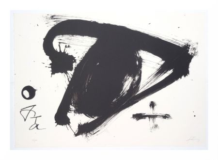 Lithograph Tàpies - Olympic centennial