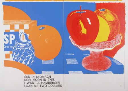 Lithograph Wesselmann - One Cent Life, 1964