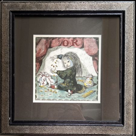 Lithograph Foujita - 