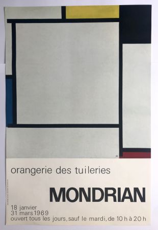 Poster Mondrian - Orangerie des Tuileries