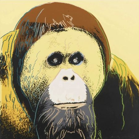 Screenprint Warhol - Orangutan (F. & S. II. 299)