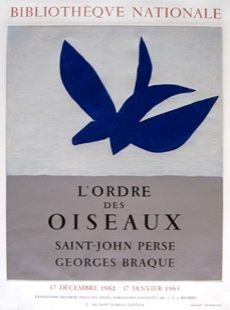 Poster Braque - Ordre des oiseaux