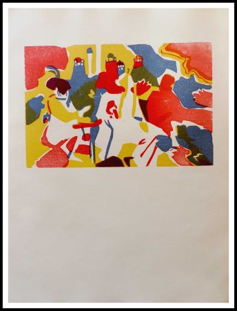 Woodcut Kandinsky - ORIENTALES