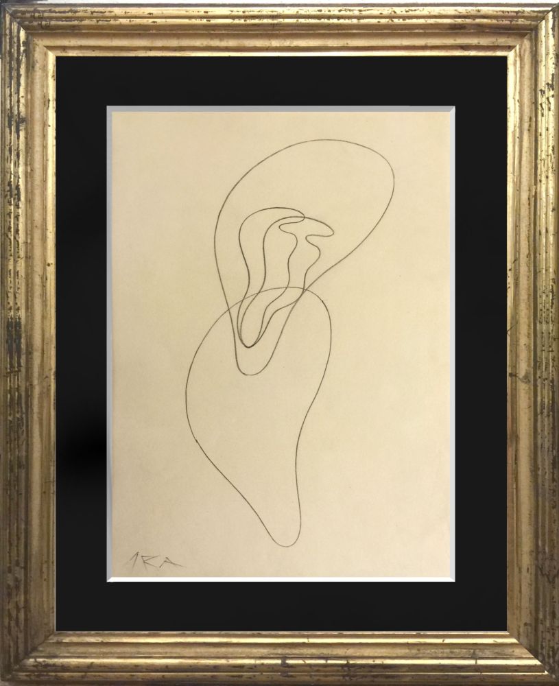 No Technical Arp - ORIGINAL DRAWING Abstract figure