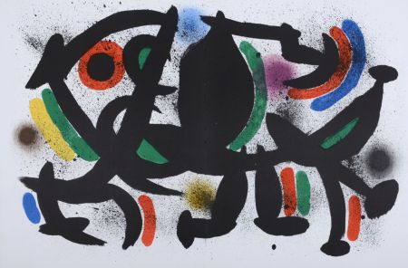 Lithograph Miró - Original Lithographie VIII