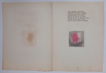 Etching And Aquatint Fautrier - Orénoque - Paysage de Provence