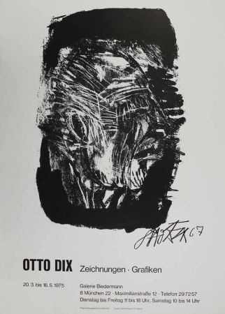 Lithograph Dix - Otto Dix Zeichnungen - Grafiken