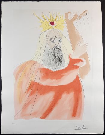 Etching Dali - Our Historical Heritage King David