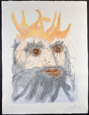 Etching Dali - Our Historical Heritage King Saul