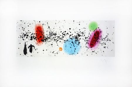 Etching Miró - Ouvrage du vent