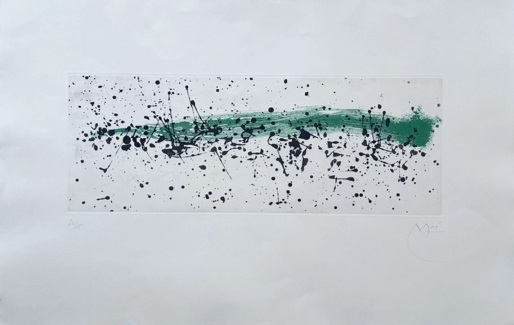 Aquatint Miró - Ouvrage du vent I 
