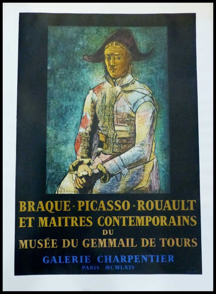 Poster Picasso - PABLO PICASSO, MUSÉE DU GEMMAIL À TOURS GALERIE CHARPENTIER 
