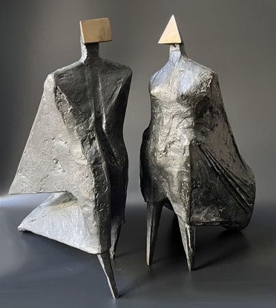 No Technical Chadwick - Pair of Cloaked Figures IV
