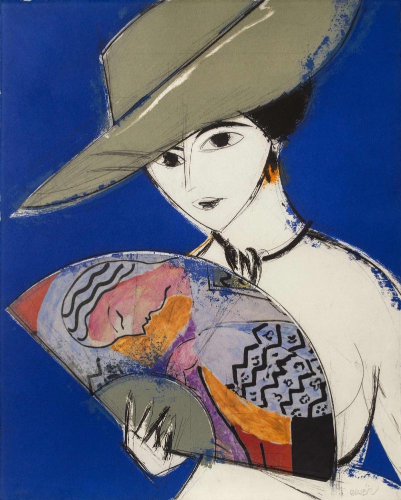 Etching And Aquatint Valdés - Pamela III - Chagall