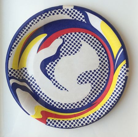 Screenprint Lichtenstein - Paper Plate