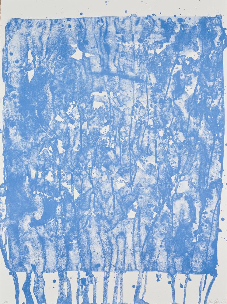 Lithograph Francis - Papierski Portfolio (blue)