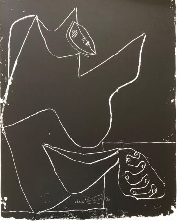 Lithograph Le Corbusier - Par Dessus Tout