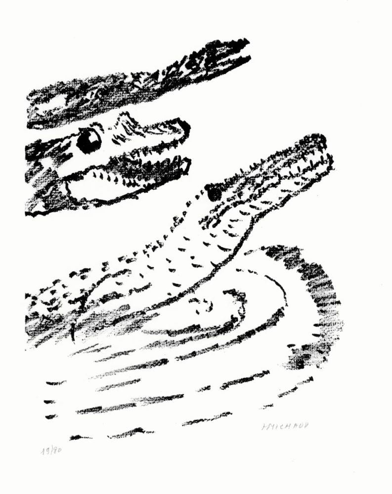 Lithograph Michaux - Par la voie des rythmes