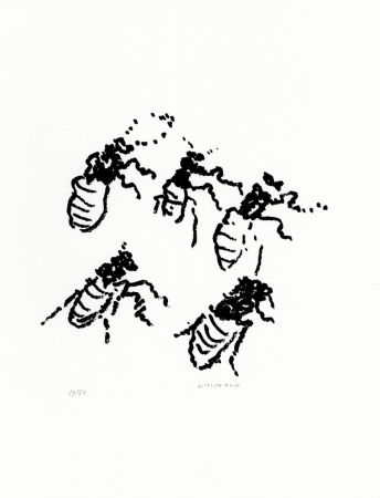 Lithograph Michaux - Par la voie des rythmes