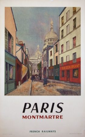 Offset Utrillo - Paris Montmartre