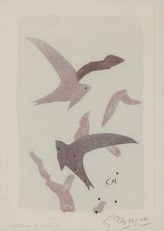 Engraving Braque - Paroles peintes 