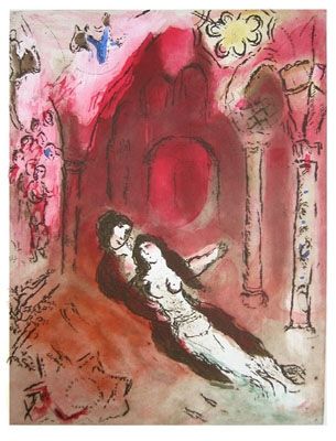 Etching And Aquatint Chagall - Paroles peintes
