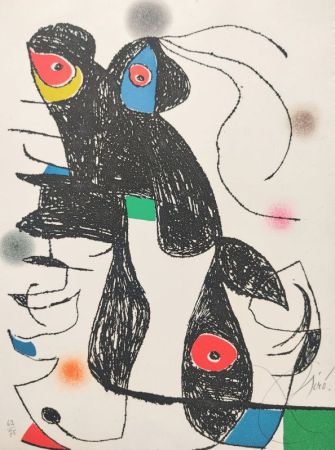 Etching And Aquatint Miró - Paroles Peintes