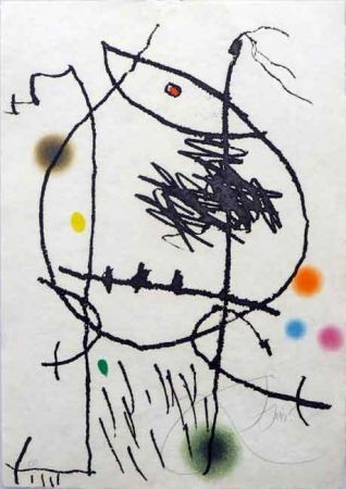 Etching Miró - Passage De L'Egyptienne