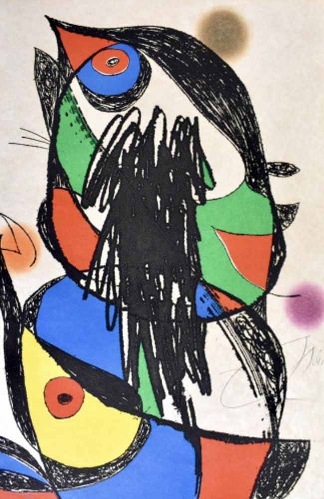Etching Miró - Passage De L'Egyptienne 11