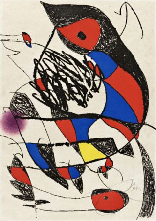 Etching Miró - Passage De L'Egyptienne 12