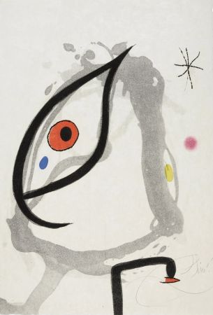 Etching And Aquatint Miró - Passage De L'Egyptienne 4