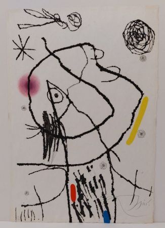 Etching Miró - Passage de l'égyptienne 