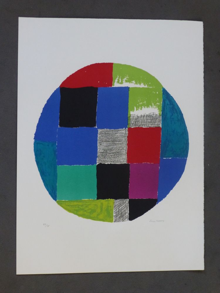 Lithograph Delaunay - Patchwork