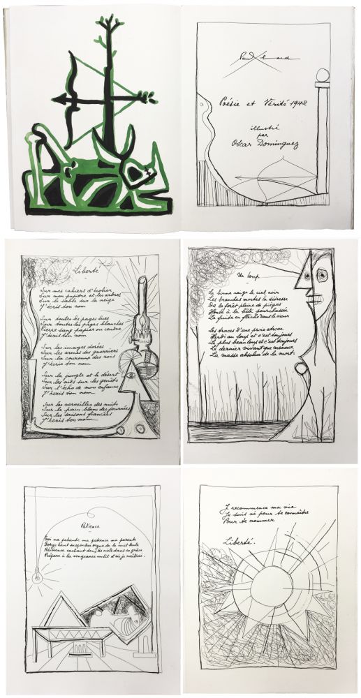 Illustrated Book Dominguez - Paul Éluard : POÉSIE ET VÉRITÉ 1942