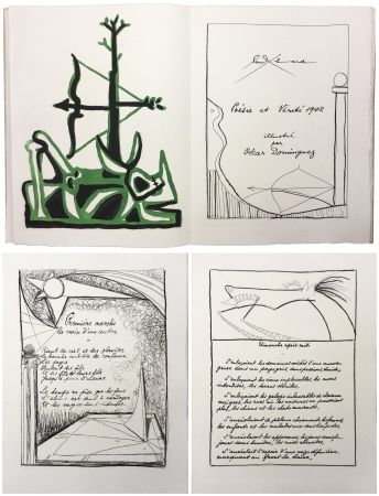 Illustrated Book Dominguez - Paul Éluard : POÉSIE ET VÉRITÉ 1942. 31 gravures originales (1947).
