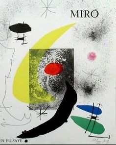 Illustrated Book Miró - Pavane pour Miró