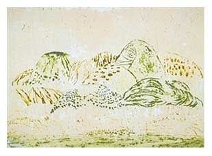 Etching Music - Paysage siennois