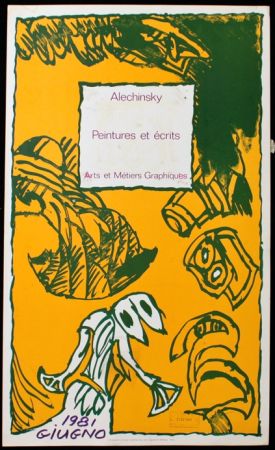 Poster Alechinsky - PEINTURES ET ECRITS