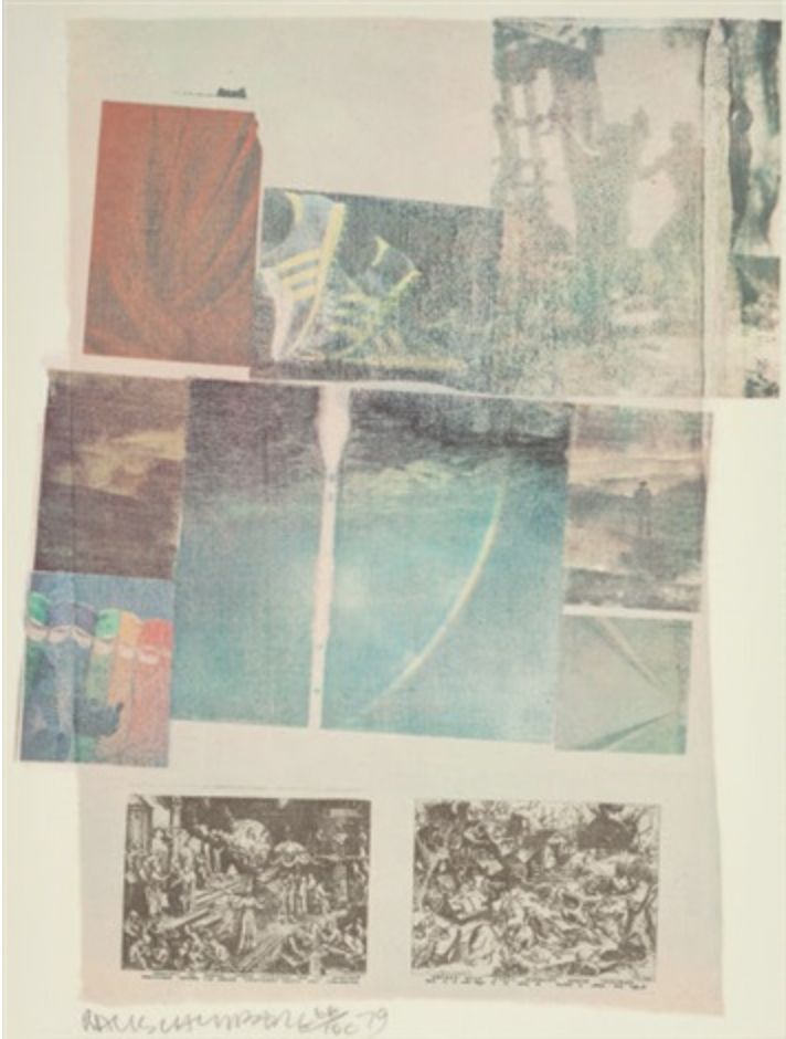 Lithograph Rauschenberg - People Have Enough Trouble Without Being Intimidated by an Artichoke